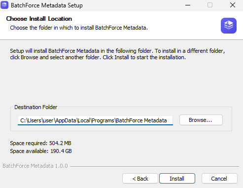 NSIS installer asking for install location